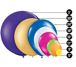 Qualatex latex μπαλόνια