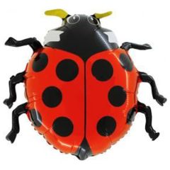 Balloons foil Grabo lady bug