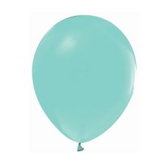 Μπαλόνια 10,5'' ματ aquamarine (15 τεμάχια)