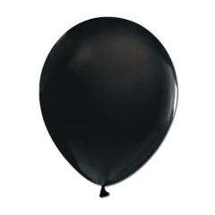 Μπαλόνια 10,5'' ματ μαύρο (15 τεμάχια)