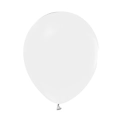 Μπαλόνια 10,5'' ματ λευκό (15 τεμάχια)