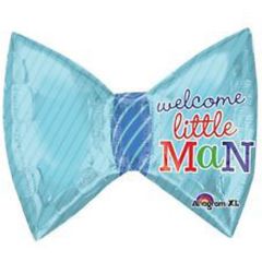 Anagram balloons 9 inch welcome little man