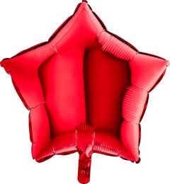 Μπαλόνι αστέρι foil 18'' κόκκινο