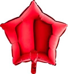 Star shape red foil balloon 18 inch