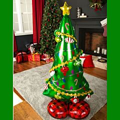 Balloons AirLoonz Christmas tree 78 x 149 cm, inflate only with air