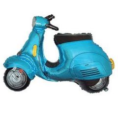 Balloons foil Flexmetal Vespa ight blue