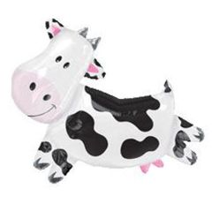 Anagram balloons Supershape cow