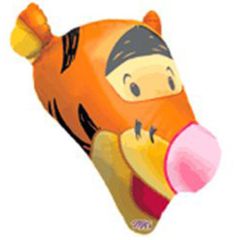 Balloons Anagram Supeshape tiger 3D head