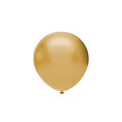 Μπαλόνια 5'' χρυσό μεταλλικό (30 τεμάχια)