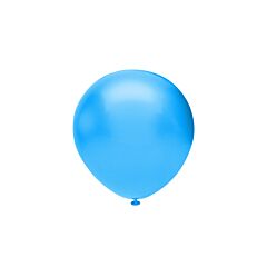 Μπαλόνια 5'' γαλάζιο μεταλλικό (30 τεμάχια)