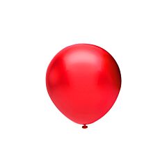 Μπαλόνια 5'' κόκκινο μεταλλικό (30 τεμάχια)