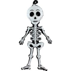 Balloons skeleton halloween linky scary skeleton