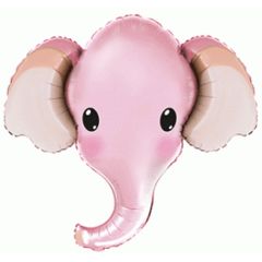 Balloons elephant pink 99 cm, Flexmetal