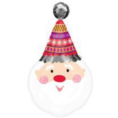 Santa clauss head 39 inch