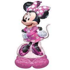 Μπαλόνια Minnie Mouse airloonz ύψους 1,21 cm, φουσκώνουν με αέρα