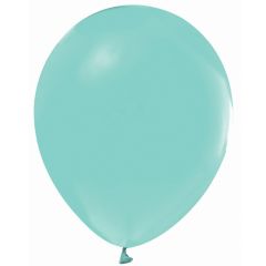 Balloons 12,5'' latex pastel Aquamarine (15 pcs)