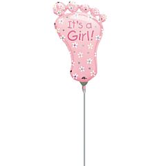 Anagram balloons 9 inch foot it's a girl