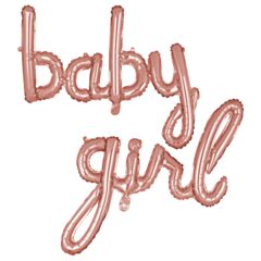 Μπαλόνι Baby Girl- Λέξη 100 εκατοστά