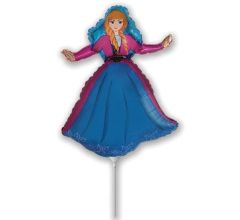 Balloons princess Frozen Anna 25 cm minishape