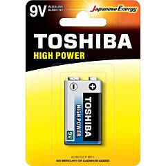 Battery High Power 6LR61 9V BP1 TOSHIBA