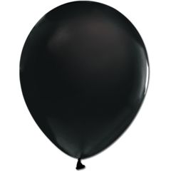 Μπαλόνια 12,5'' ματ μαύρο (15 τεμάχια)