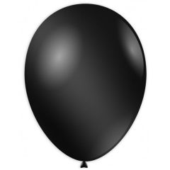 Μπαλόνια 13 ιντσών περλέ μαύρο 15 τεμάχια