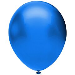 Balloons 13'' blue metallic (15 pcs)