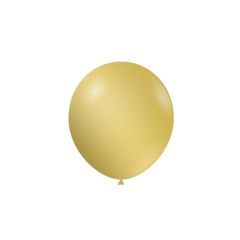 Μπαλόνια 5 ιντσών περλέ χρυσό 30 τεμάχια