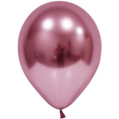 Μπαλόνια 12,5'' ροζ-λιλά Extra Metallic Chrome (15 τεμάχια)