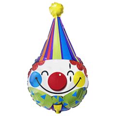 Μπαλόνια κλόουν κεφάλι 83 εκατοστά, Flexmetal