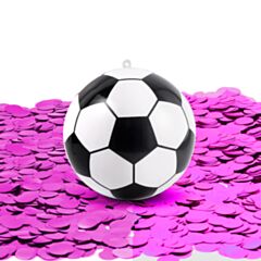 Μπάλα Ποδοσφαίρου Gender Reveal με Φούξια Κομφετί