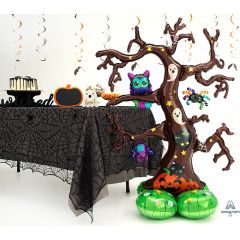 Μπαλόνια AirLoonz Ανατριχιαστικό δέντρο-Halloween 111 x 157 cm φουσκώνουν με αέρα.