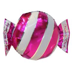 Balloon foil Bf candy fucshia packed