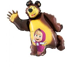 Balloon supershape Masha and Bear