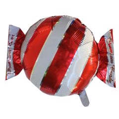 Balloon foil candy red packed