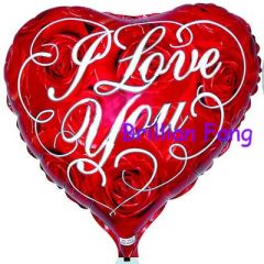 Μπαλόνι foil 18 ιντσών καρδιά BF4 I love You ND