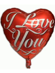 Μπαλόνι foil 18 ιντσών καρδιά BF6 I love You ND