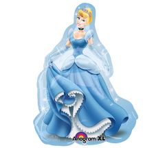 Μπαλόνια Princess Cinderella supershape 84 εκατοστά