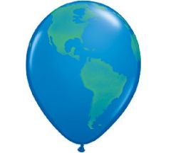 Qualatex Μπαλόνια Γη 11 inch All around 100 τεμάχια ND