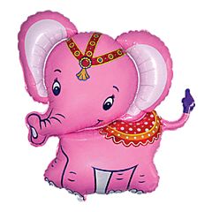 Balloons elephant pink 70 cm - Flexmetal