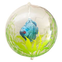 Balloon tropic fish in a jar transparent insider 45cm