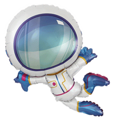 Μπαλόνια Αστροναύτης που πετάει 90 εκατοστά, Flexmetal