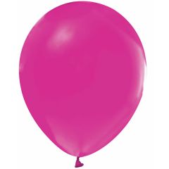 Balloons 12,5'' latex pastel fuchsia (15 pcs)