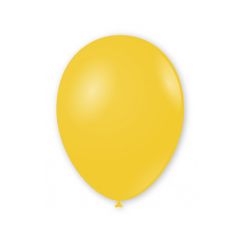 Μπαλόνια 9 ιντσών ματ κίτρινο 15 τεμάχια