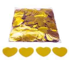 Καρδιά κομφετί χρυσό Gold συσκευασία (1 Κιλό)