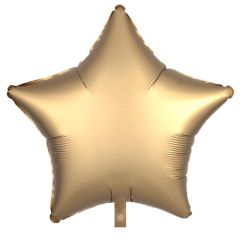 Balloon foil 18 inch satin star gold