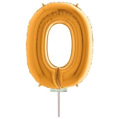 Μπαλόνια foil χρυσό minishape No 0 (40 εκατοστά)