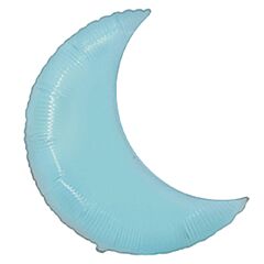 Balloon Baby blue Crescent Moon 88cm