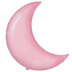 Balloon Pink Crescent Moon 88cm