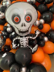 Balloon supershape flexmetal skeleton grey